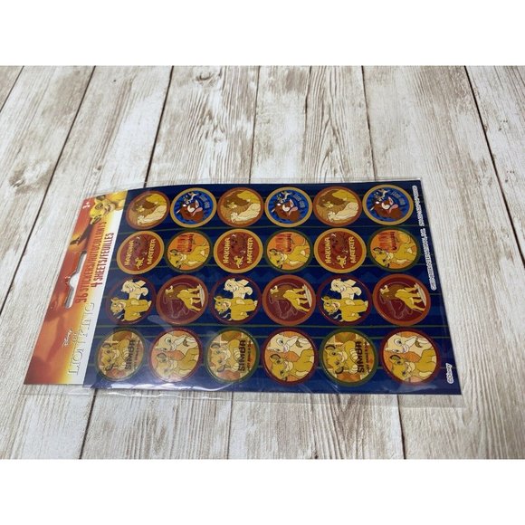 The Lion King stickers disney new 4 sheets - Picture 2 of 4